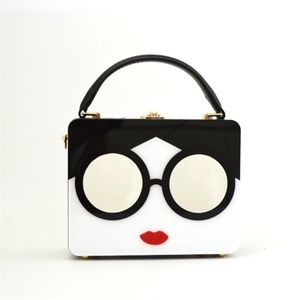 Boss Babe w/ Mirrored Glasses Clutch Bag